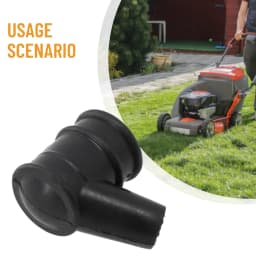 Replacement Rubber Spark Plug Cap Cover Fits For 5mm HT Mower Blower Strimmer Garden Yard Lawn Mower Parts Tools Accessories