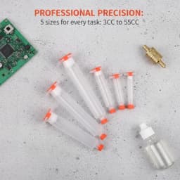 Dispensing Cylinder Syringe PP Tube Flux Container USA Type Glue Cockroach Cartridge Barrel 3CC 5CC 10CC 30CC 50CC Sub-Packing