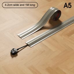 4.2/5.5M PVC Cord Cord Cover Floor For Wires On Floor Soft Floor Cable Cover Cord Hider Floor Cable Management Cable Protector