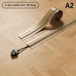 4.2/5.5M PVC Cord Cord Cover Floor For Wires On Floor Soft Floor Cable Cover Cord Hider Floor Cable Management Cable Protector