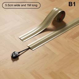 4.2/5.5M PVC Cord Cord Cover Floor For Wires On Floor Soft Floor Cable Cover Cord Hider Floor Cable Management Cable Protector