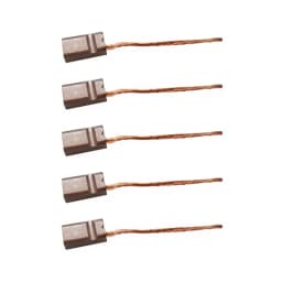 10Pcs 4*5*10mm Carbon Brushes DC Motor Generic Brush Replacement Leads Generator For DC12-24V Electric Motor Hand Tool Parts