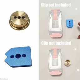 Metal Quick Hanging Male Buckle Round Square for Tajima Belt Buckle Tool Bag Modification Tool Enthusiast