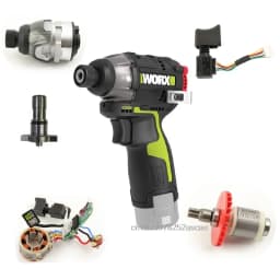 Orginal new Switch Driver motor reducer casing toothed wheel shell chuck parts for WORX WU132X Electric screwdriver[Non WU132]