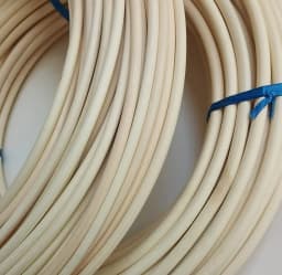 Narural Rattan Spline 1–10 mm, 500 g Round, Caning Material, Reed Spline, Basket Weaving Supplies For Cane Webbing Groove Chair
