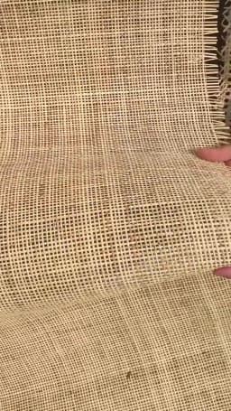 35/40/45/50cm Width Rattan Roll, Natural Caning Material, Rattan Cane Webbing Roll Rattan fabric Rattan material for Furniture