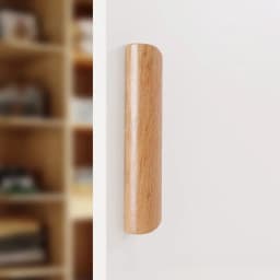 1Pc Solid Wooden Furniture Handle Drawer Pulls Cabinet Wood Handles Environmental Friendly Wardrobe Knob with Mounting Screws