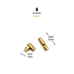 12pcs Mini Small Long Flat Jewelry Chest Gift Wine Music Wooden Box Case Furniture Dollhouse Cabinet Door Hinge with Screw Nail