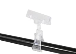 Black Plastic Antirust Spring Pop Sign Label Card Holder Price Tag Display Banner Advertising Clips