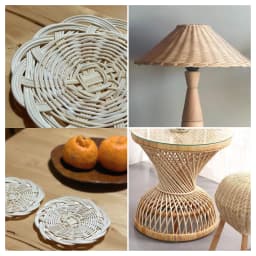 Narural Rattan Spline 1–10 mm, 250 g Round, Caning Material, Reed Spline, Basket Weaving Supplies For Cane Webbing Chair meuble