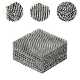 24x Weep Hole Covers Brick Weep Hole Inserts Mesh Design High Performance Bendable Window Holes Cover for Home Protection