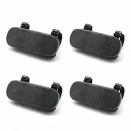 1/2Pcs Home/Office Chair Parts Arm Pad Memory Foam Armrest Cover Cushion Pads For Home Office Chair Comfortable Elbow Pillow