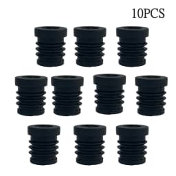 M6*19MM round Tube Non-Slip Plastic Adjusting Plug Hole Inner Non-Slip Foot Pad for Furniture Hardware