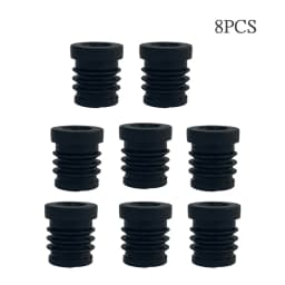 M6*19MM round Tube Non-Slip Plastic Adjusting Plug Hole Inner Non-Slip Foot Pad for Furniture Hardware