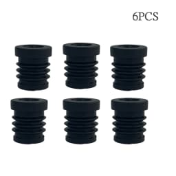 M6*19MM round Tube Non-Slip Plastic Adjusting Plug Hole Inner Non-Slip Foot Pad for Furniture Hardware