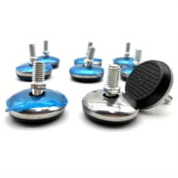 10 PCS Hot Selling Stainless steel Furniture sofa Leg Adjustable Furniture Feet,Suitable For Table Chair Cabinet Stool Legs Pad