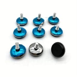 10 PCS Hot Selling Stainless steel Furniture sofa Leg Adjustable Furniture Feet,Suitable For Table Chair Cabinet Stool Legs Pad