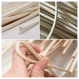 Narural Rattan Spline 4–11 mm, 250 g – Half-Round, Caning Material, Reed Spline Basket Weaving Supplies For Cane Webbing Chair