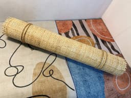 50cm Width Natural Cane Webbing, Rattan Roll Rattan Webbing Caning Material Rattan Webbing DIY for Furniture Chair Headboard