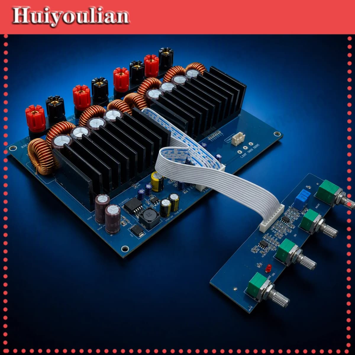 TAS5630 2.1 High Power Digital Amp Board 600W/3ohm 2x300W/6ohm 1200W HiFi Audio Amplifier Dual Channel Subwoofer DIY Lossless