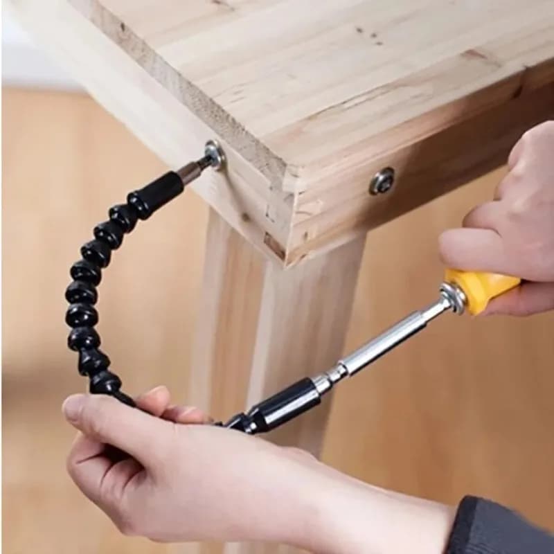 295MM Plastic Metal Soft Universal Flexible Shaft Electric Screwdriver Batch Of Head Hex Shank Extension