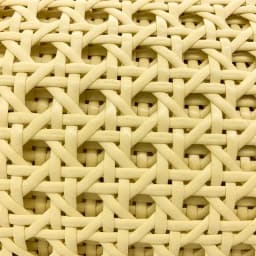 Yellow Coffee Primary Color Vinyl Cane Webbing Wicker Grid Rattan Roll Weaving Material for Chair Cabinet Furniture Decor Hot