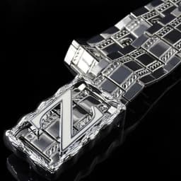 Detachable Men Belt All-Metal Stainless Steel Belts Punk Style Luxury Buckle Strap Male Waistband Permanent Use