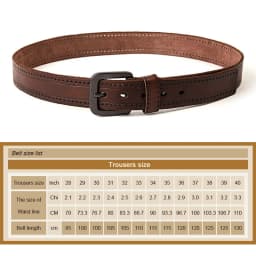 MEDYLA Natural Leather Belt Men's Hard Metal Matte Buckle Men's Original Leather Belt 105-150cm Jeans Belt Screw Accessories