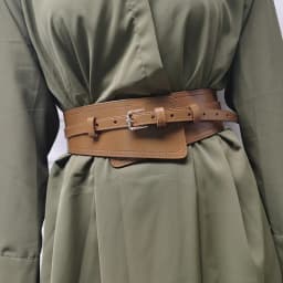 Real Leather Wide Waistband Fashion Versatile Decoration Waist Accessories Women's Waist Seal Dress Coat Pure Cowhide Belts
