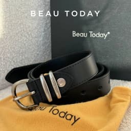 BEAUTODAY Luxury Retro Belt Women Genuine Leather Silver Buckle Ladies Cowhide Waistband 2024 Fashion Accessory Handmade 91100