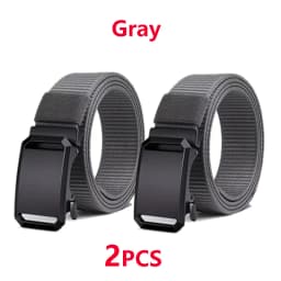 Men's Belt Tactical Canvas Automatic Metal Buckle Belt Durable Casual Outdoor Hunting Waist Adventure Training Jeans Pants Belt