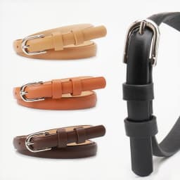 1.5x103cm Women's Trousers Skinny Thin Belt PU Leather Fashion Trend White Black Belt Solid Vintage Pin Buckle Ladies Strap
