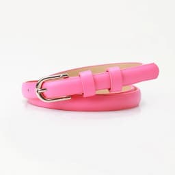 1.5x103cm Women's Trousers Skinny Thin Belt PU Leather Fashion Trend White Black Belt Solid Vintage Pin Buckle Ladies Strap