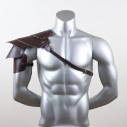 Medieval Armor PU Leather Harness Man Gothic Shoulder Belt Armour Viking Warrior Knight Cosplay Costume Renaissance Accessories