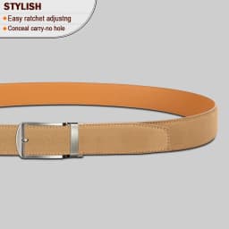 Men's PU Leather Belt Fashion Stylish Belts for Daily Life, Leisure, Party, Festival, Work, and Business Automatic Buckle