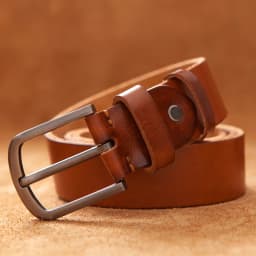 Top Cow Genuine Leather Belts for Men Luxury Designer High Quality Fashion Style Vintage Brown Cowboy Male Belt