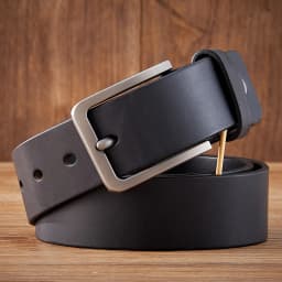 3.8cm Vintage 100% Genuine leather Belt for Men High Quality Natural Cow Leather Men's Belt Male Strap for Jeans or Pants