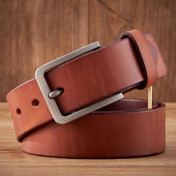 3.8cm Vintage 100% Genuine leather Belt for Men High Quality Natural Cow Leather Men's Belt Male Strap for Jeans or Pants