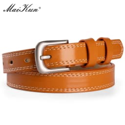 Top Quality Leather Belts for Women Cummerbund Luxury Female Belt Decorative Simple Waist Belt Candy Color Drop Shipping