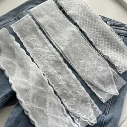Sweet Lace Elastic Bow Tie Bohemian Waist Chain Belt for Women Fashion Sweater Chain Waist Seal Body Decor Accessories