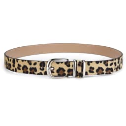 2.8x106cm Fashion Leopard Belt Women Snake Print Waistband PU Leather Pin Buckle Belts for Ladies Female