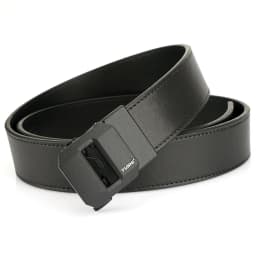TUSHI Leather Tactical Belt for Men with Luxury Automatic Buckle High Quality IPSC Girdle Black Designer Belt