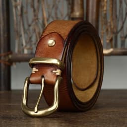 Belt Male Fashion Men's Luxury Designer Cowskin Belts for Jeans Genuine Leather Strap Pin Buckle Cummerbunds Ceinture Homme