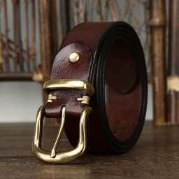 Belt Male Fashion Men's Luxury Designer Cowskin Belts for Jeans Genuine Leather Strap Pin Buckle Cummerbunds Ceinture Homme