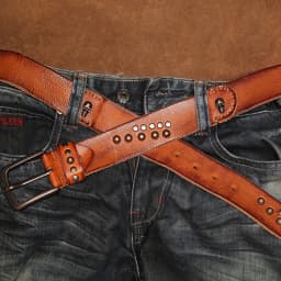 Mens Punk Belt Pin Buckle Genuine Leather Skull Rivet Belt For Man Joker Jeans Designer Exclusive Cowskin Leather Belt For Jeans
