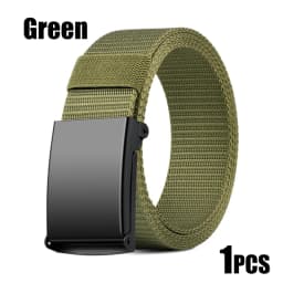 Newest Metal Buckle Tactical Belt Men's Canvas Military Belts Casual Outdoor Training Golf Workwear Pant Trousers Waist Belt