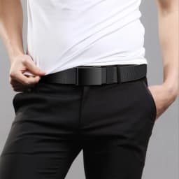 Newest Metal Buckle Tactical Belt Men's Canvas Military Belts Casual Outdoor Training Golf Workwear Pant Trousers Waist Belt