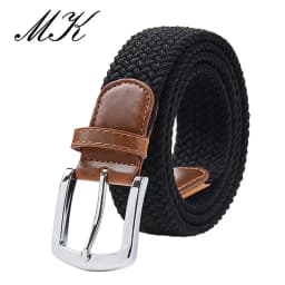 MaiKun Men's Belts for Men Belt Metal Pin Buckle Elastic Men Belt Military Tactical Belt