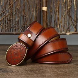 3.8CM Men High Quality Genuine Leather Belt Luxury Smooth Buckle Belts Pure Cowskin Laser Engraving Strap Male Jeans for Man