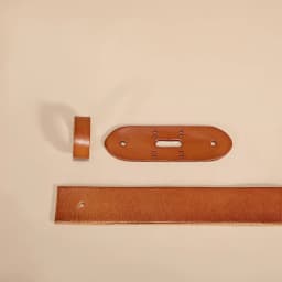 3.8cm Width Male Without Buckle Belts for Men Pin Buckle Hole Strap Cowskin Genuine Leather Strap Male No Buckle Belt for Men